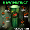Creature Cocks Masturbateur Creature Raptor Vert